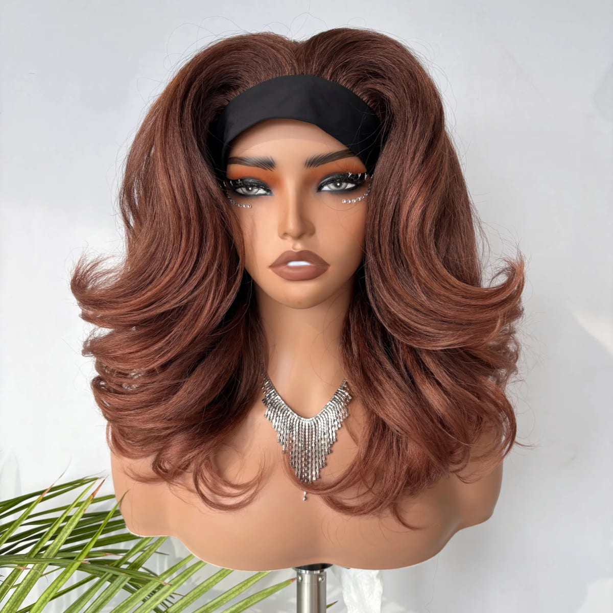 Band wig brown